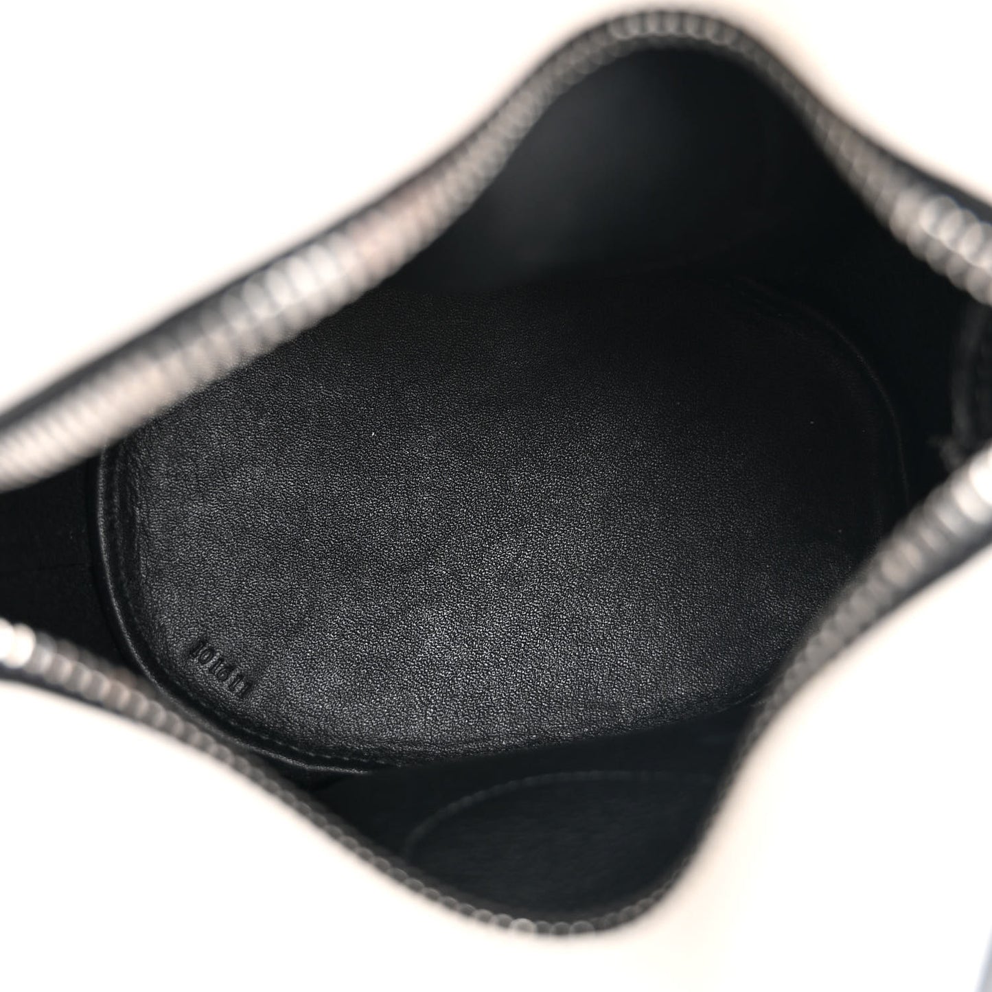 Calfskin Panda Crossbody Black White