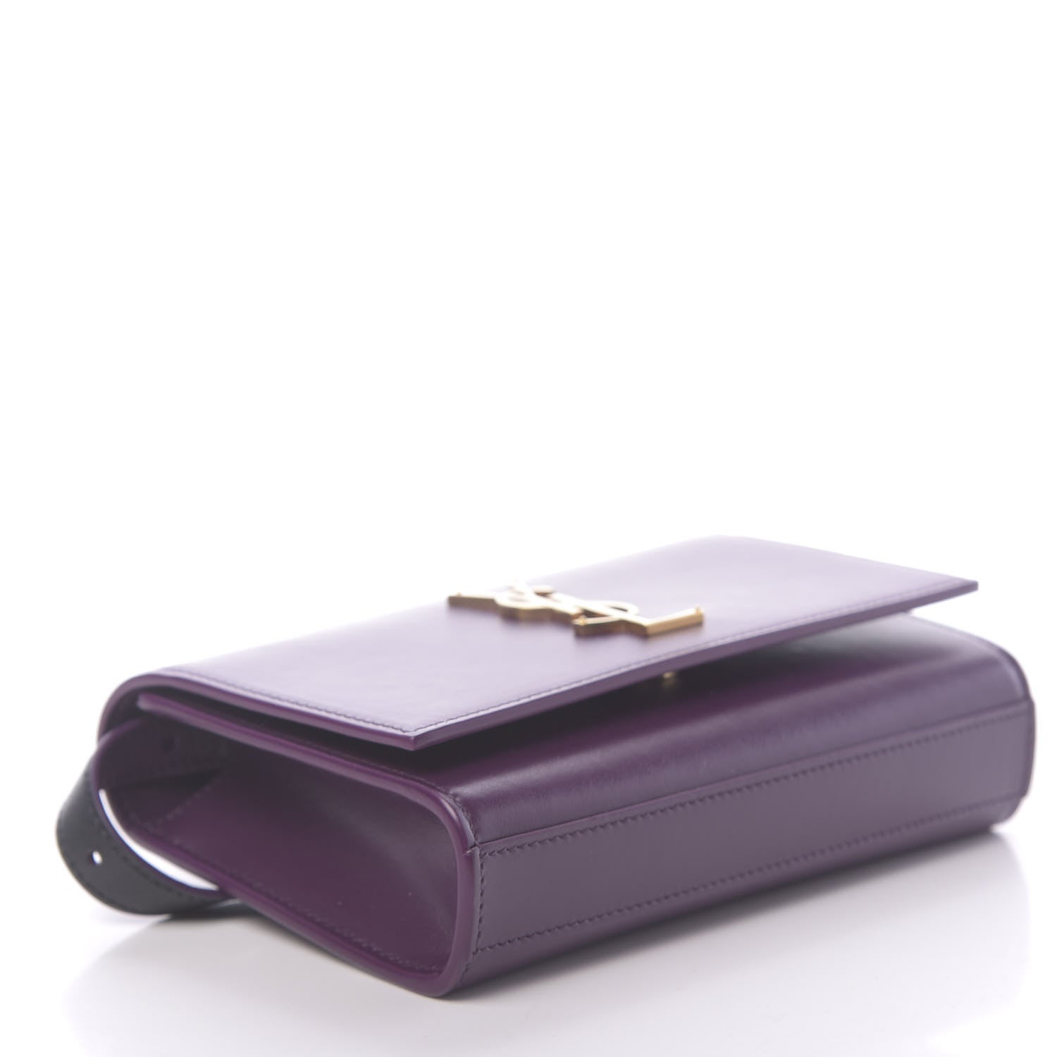 Saint Laurent Smooth Calfskin Monogram Kate Belt Bag Purple 4 of 9