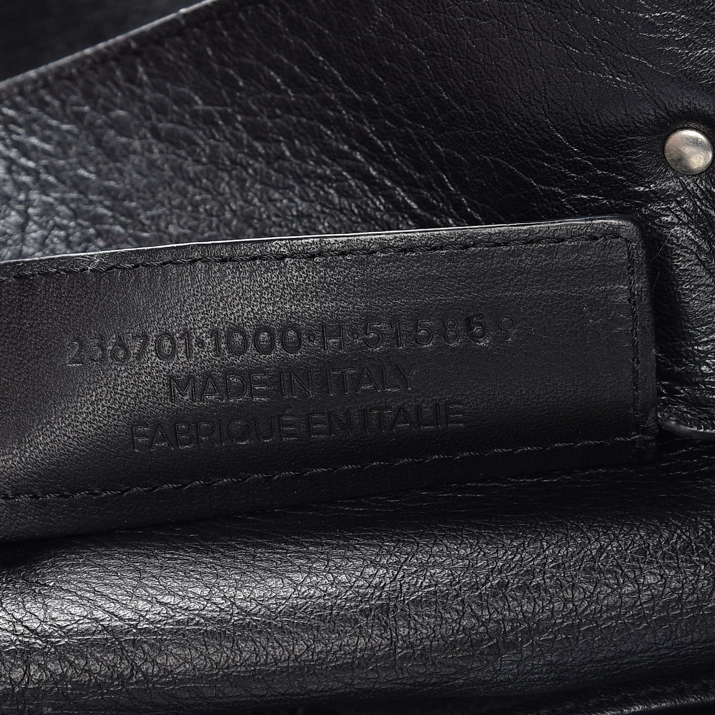 Supple Calfskin Papier A4 Tote Black