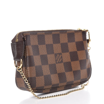 Louis Vuitton Damier Ebene Mini Pochette Accessories 3 of 8
