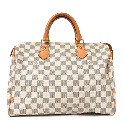 Louis Vuitton Damier Azur Speedy 30 1 of 10