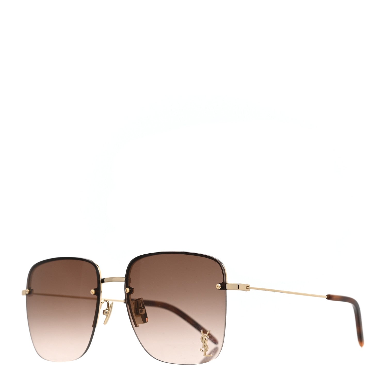 Saint Laurent SL 312 M Sunglasses Tortoise 1 of 7