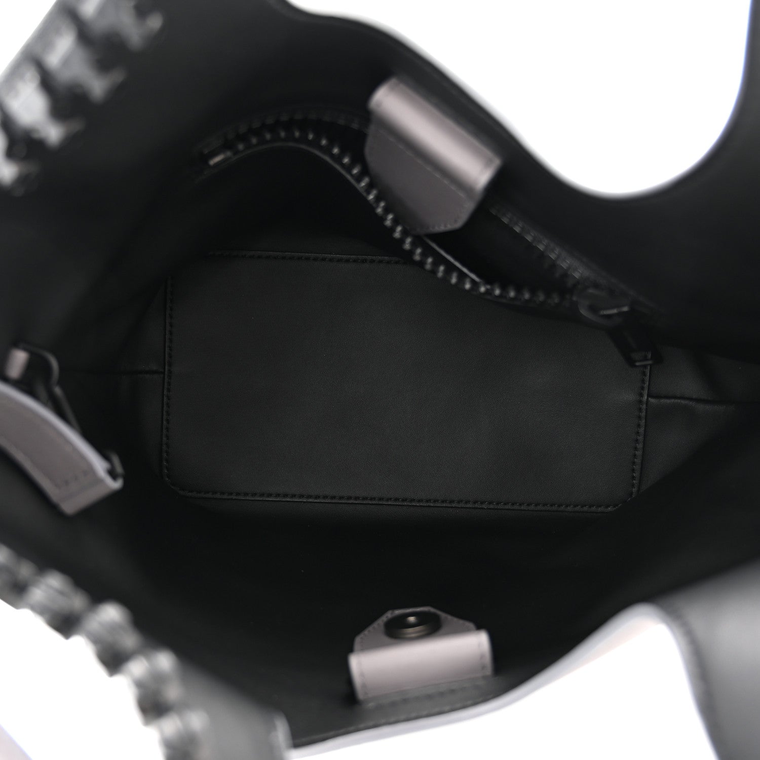 Balenciaga Calfskin Megazip Tote Grey 5 of 10