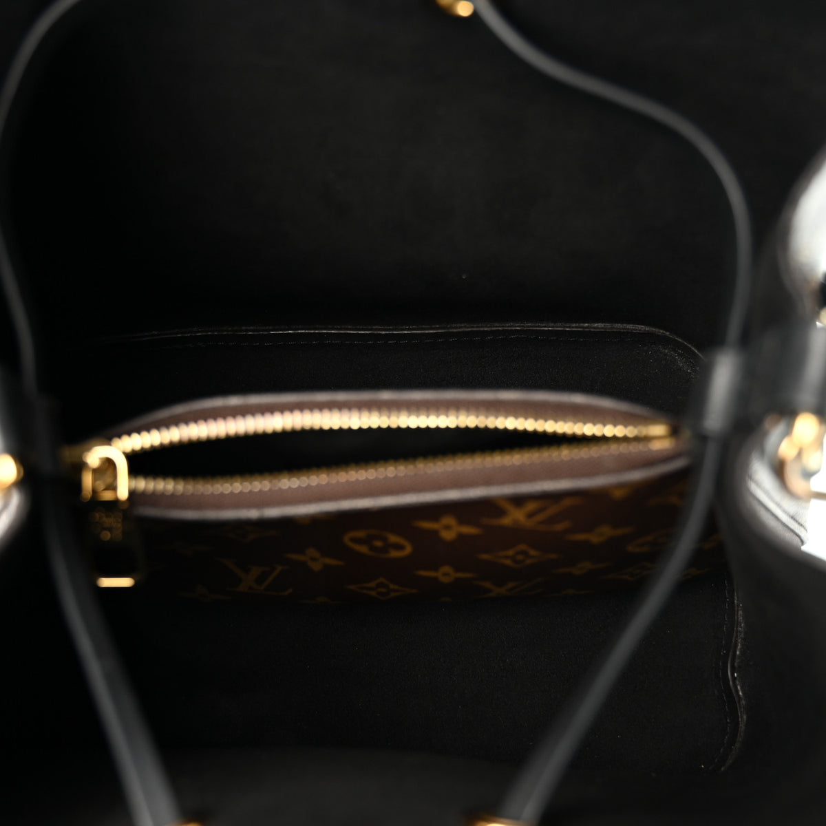Louis Vuitton Monogram Neonoe MM Black 5 of 9