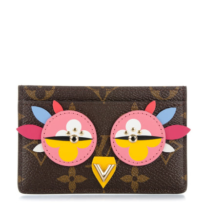 Louis Vuitton Monogram Lovely Birds Card Holder 1 of 7