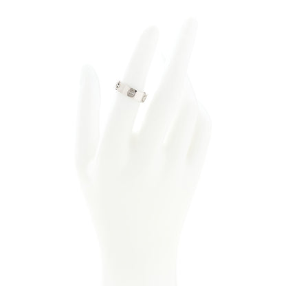 Cartier 18K White Gold 5.5mm LOVE Ring 51 5.75 2 of 5