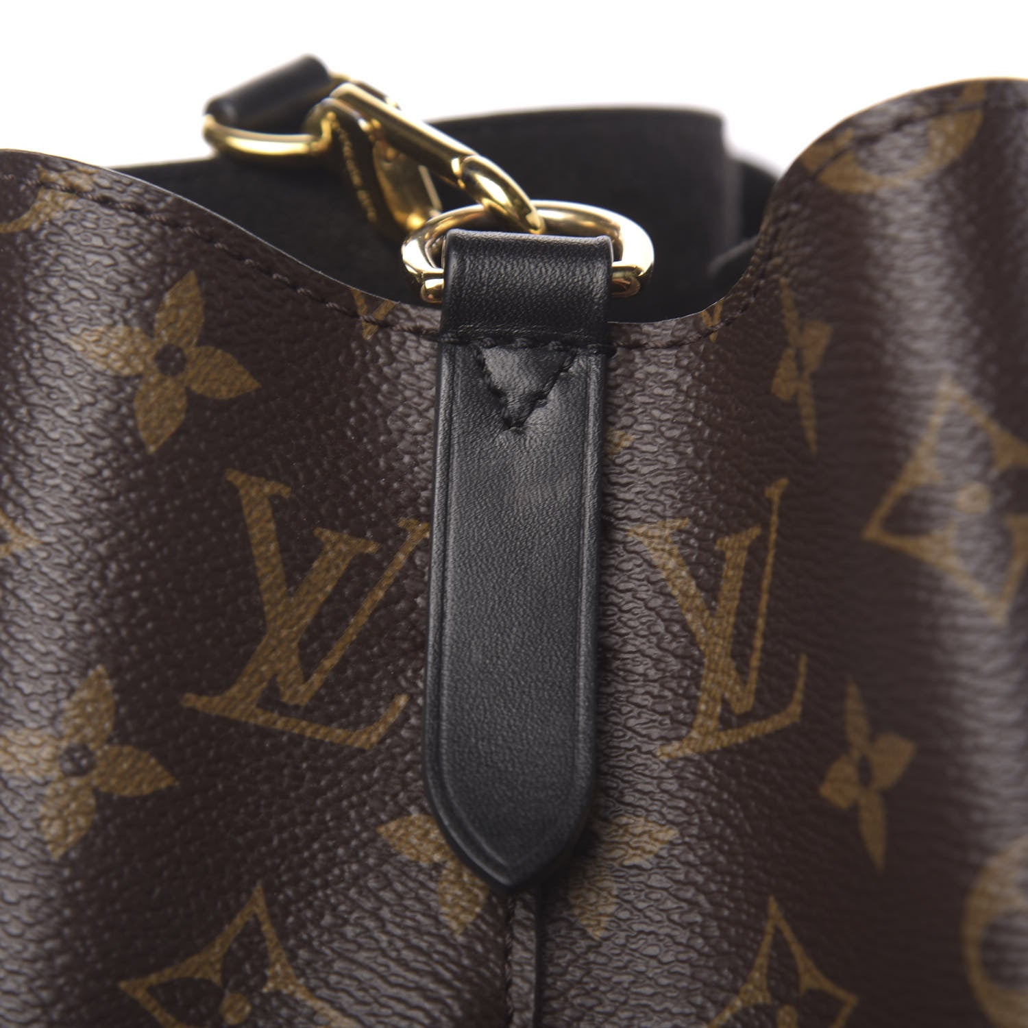 Louis Vuitton Monogram Neonoe MM Black 7 of 10
