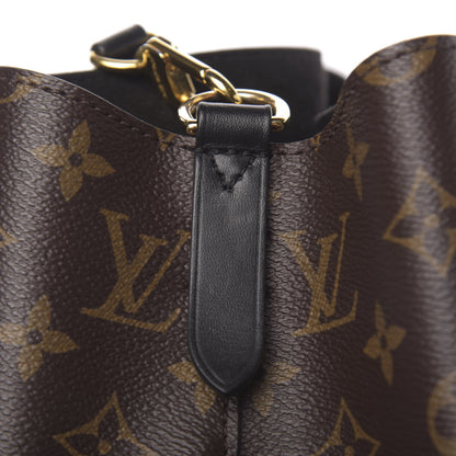 Louis Vuitton Monogram Neonoe MM Black 7 of 10
