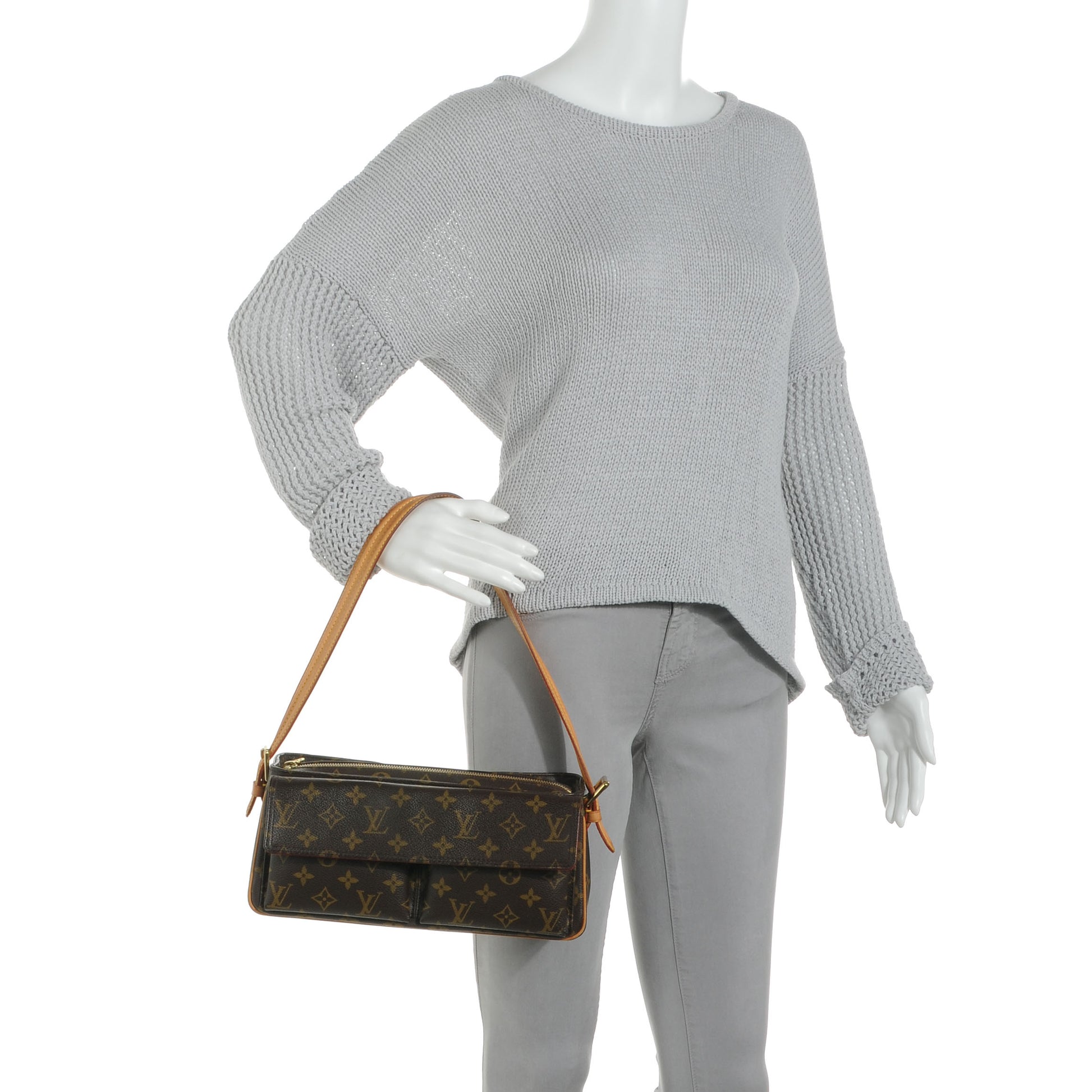Louis Vuitton Monogram Viva-Cite MM 2 of 8