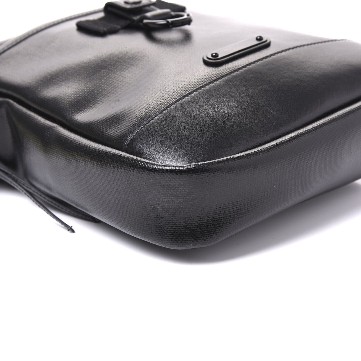 Coated Canvas Rivington Race Pouch Black