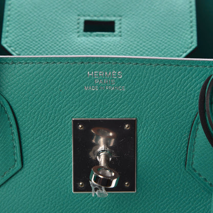 Hermes Epsom Birkin 30 Bleu Paon 6 of 9