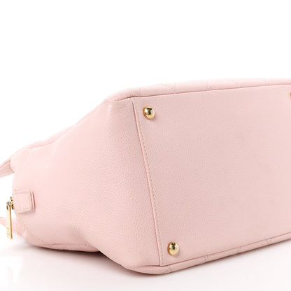 Chanel Caviar Quilted Petit Timeless Shopping Tote PTT Light Pink 9 of 11