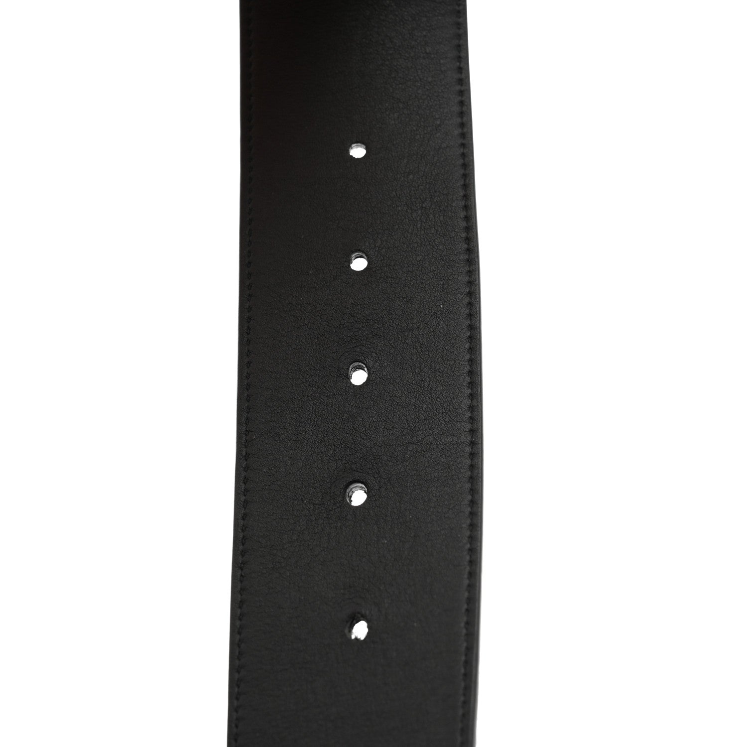 Saint Laurent Suede Crystal Clover Belt 80 32 Black 4 of 7