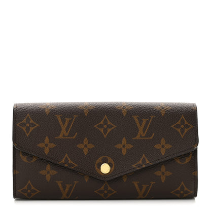 Louis Vuitton Monogram Sarah Wallet NM 1 of 8