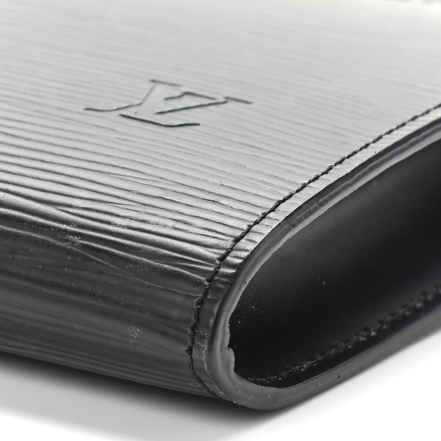 Louis Vuitton Epi Pochette Accessories 24 Black 10 of 10