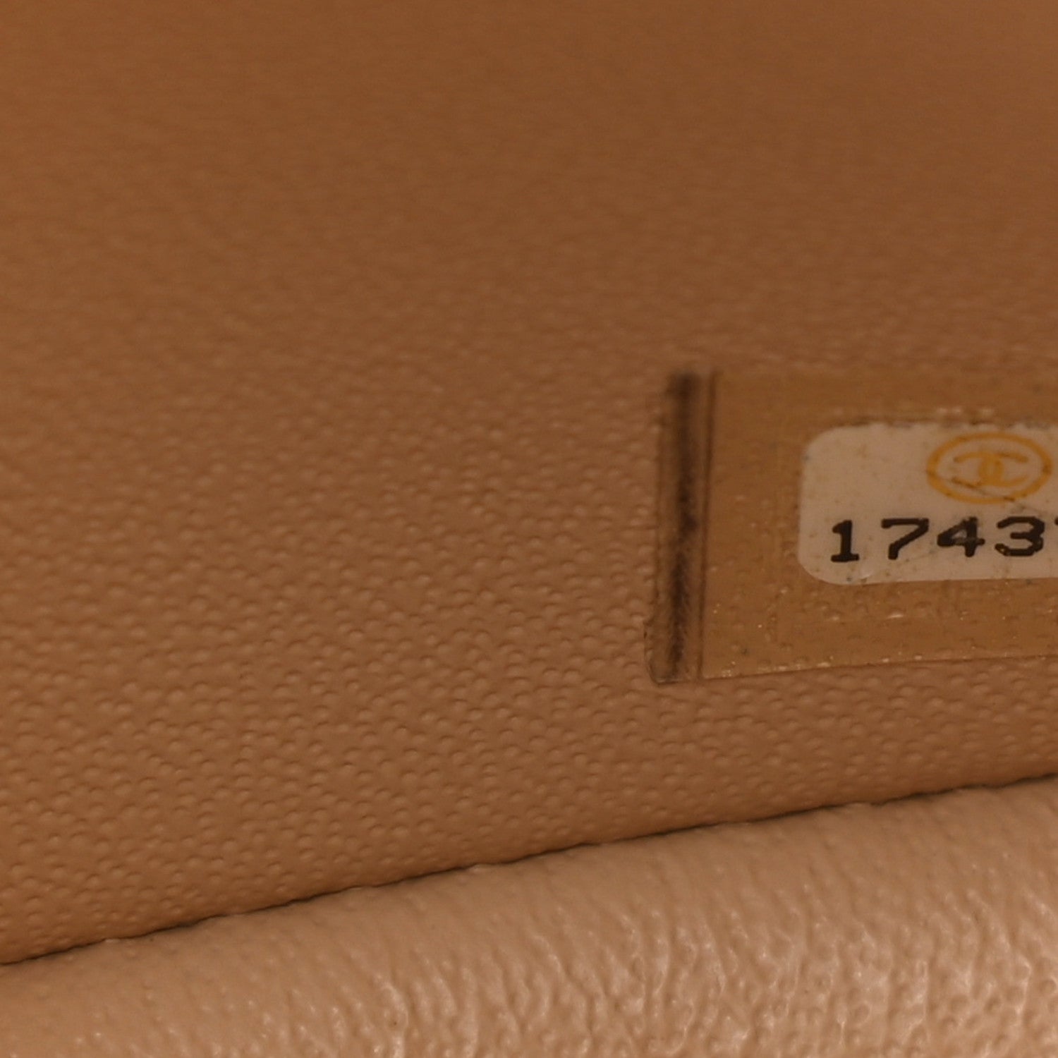 Chanel Lambskin Quilted Jumbo Double Flap Beige 6 of 10