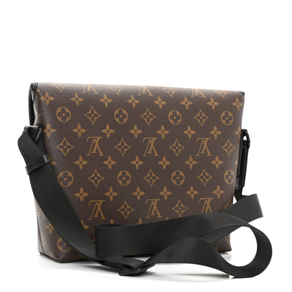 Louis Vuitton Monogram Macassar Magnetic Messenger 3 of 6