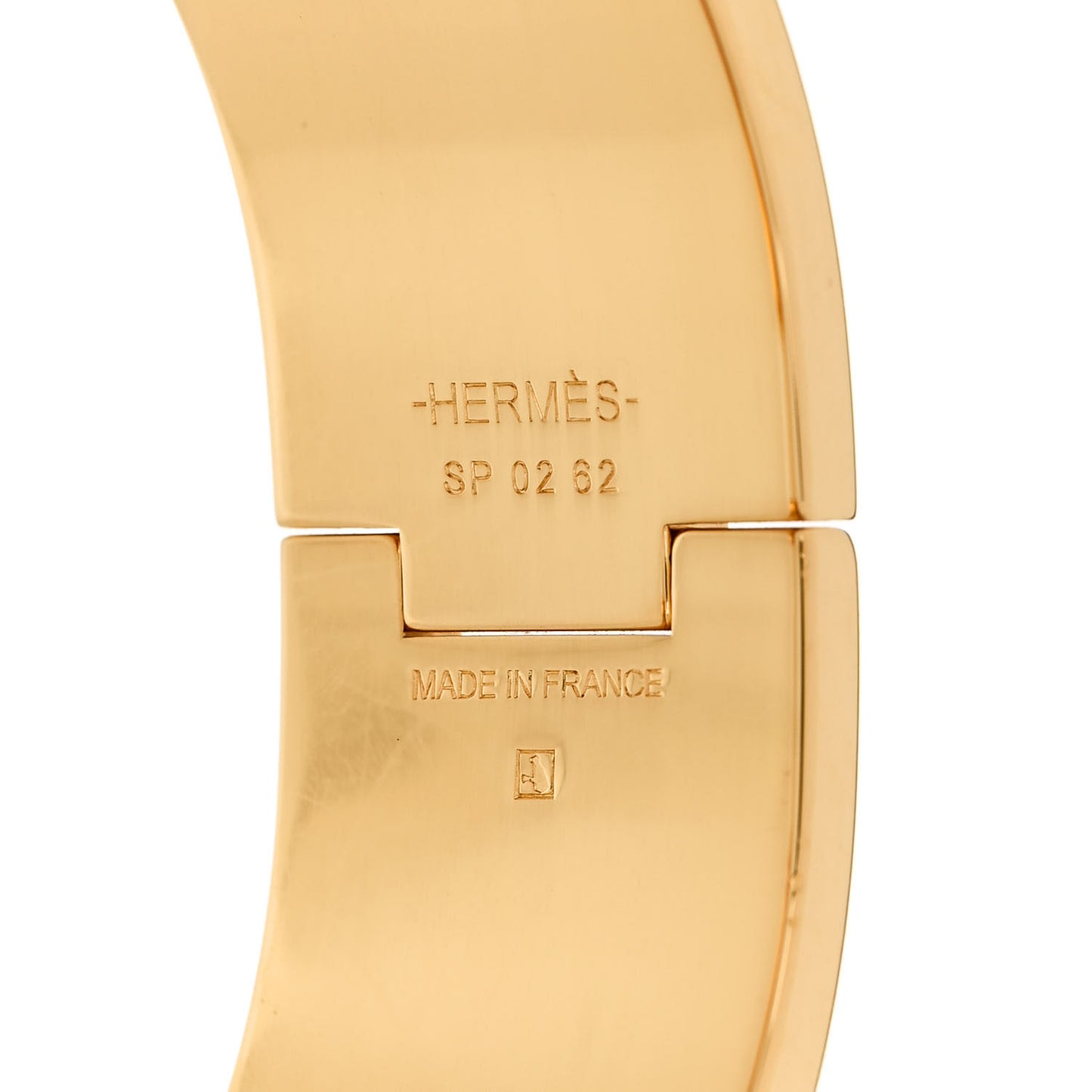 Enamel Wide Clic Clac H Bracelet PM Orange