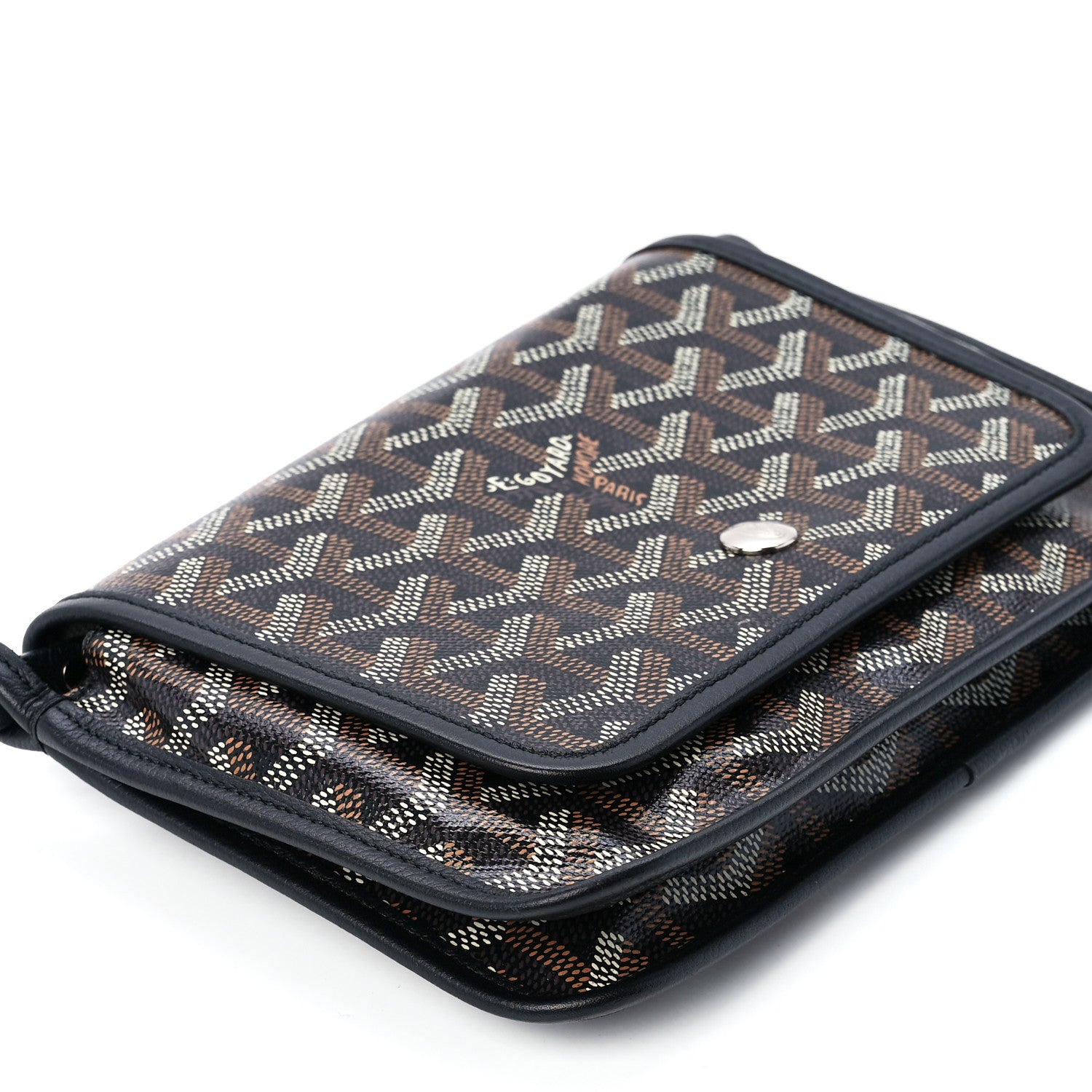 Goyard Goyardine Plumet Wallet Clutch Black 10 of 12
