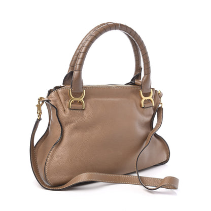 Chloe Calfskin Medium Marcie Satchel Nut 2 of 9