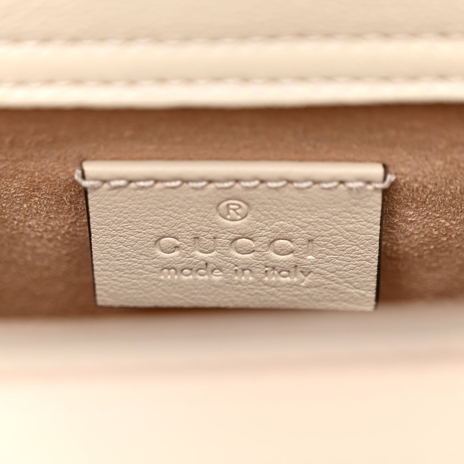 Gucci Wonka Grain Calfskin Mini Diana Tote Bag Mystic White Orange Fluo 6 of 9