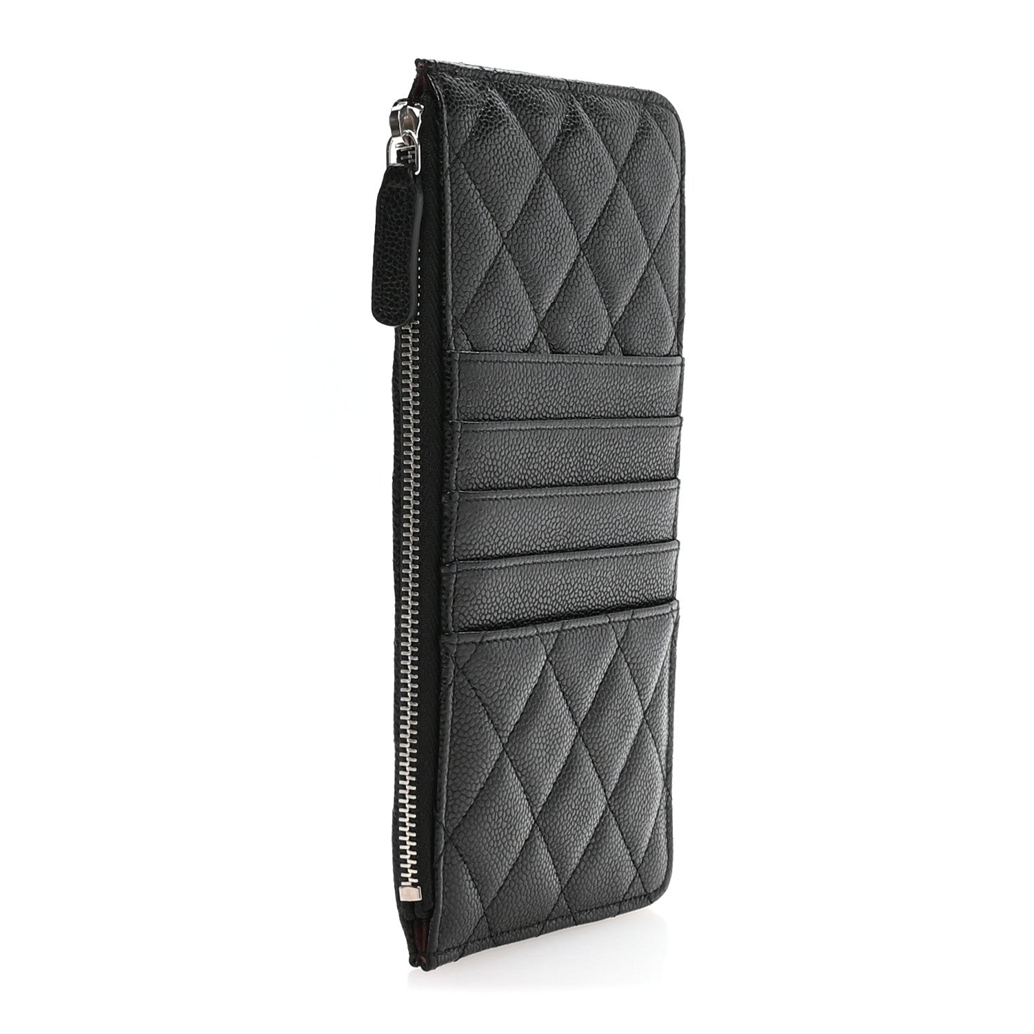 Chanel Caviar Quilted Classic iPhone Pouch Black 3 of 8