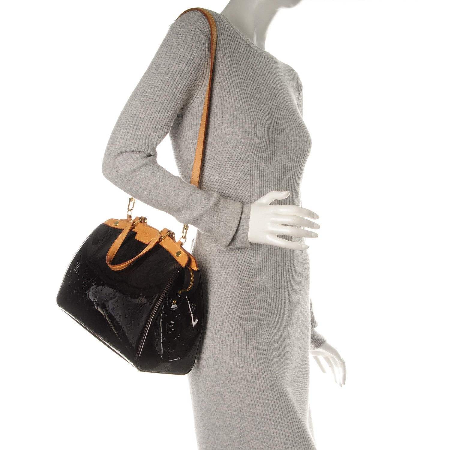 Louis Vuitton Vernis Brea MM Amarante 2 of 7