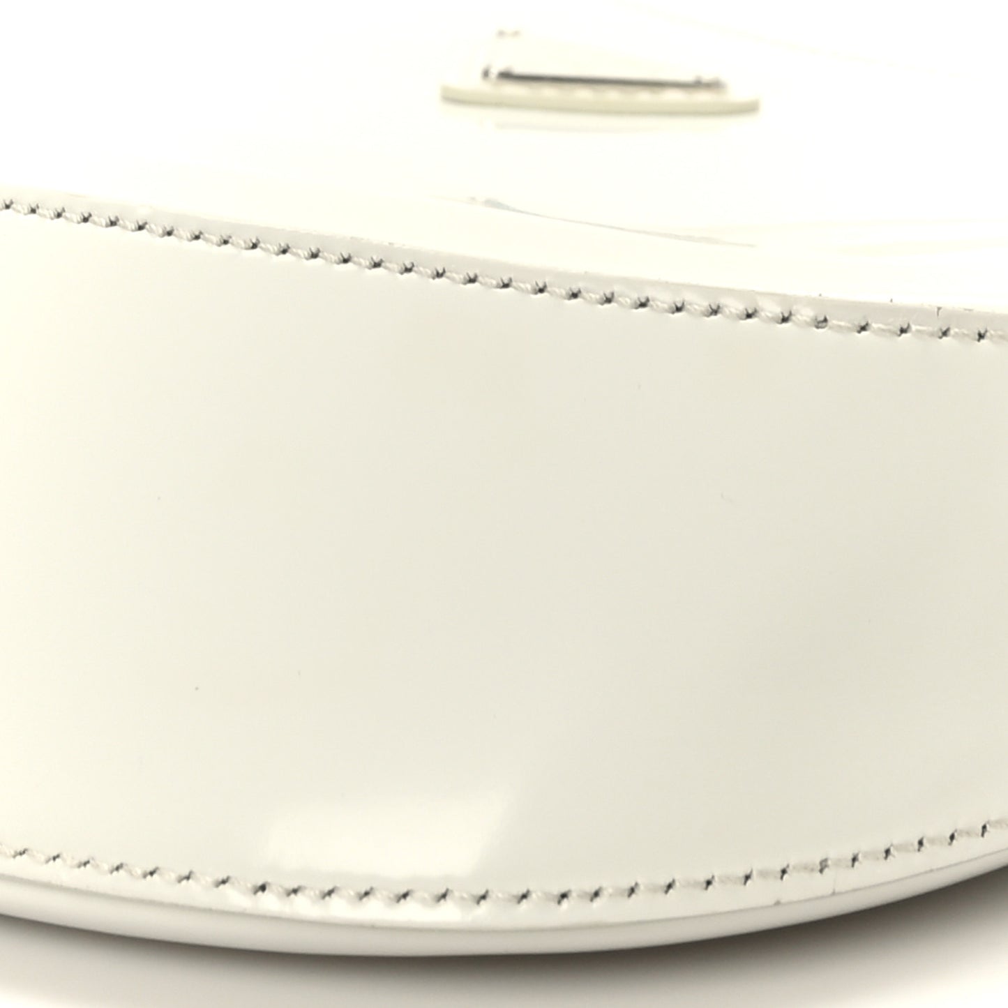 Spazzolato Cleo Shoulder Bag White
