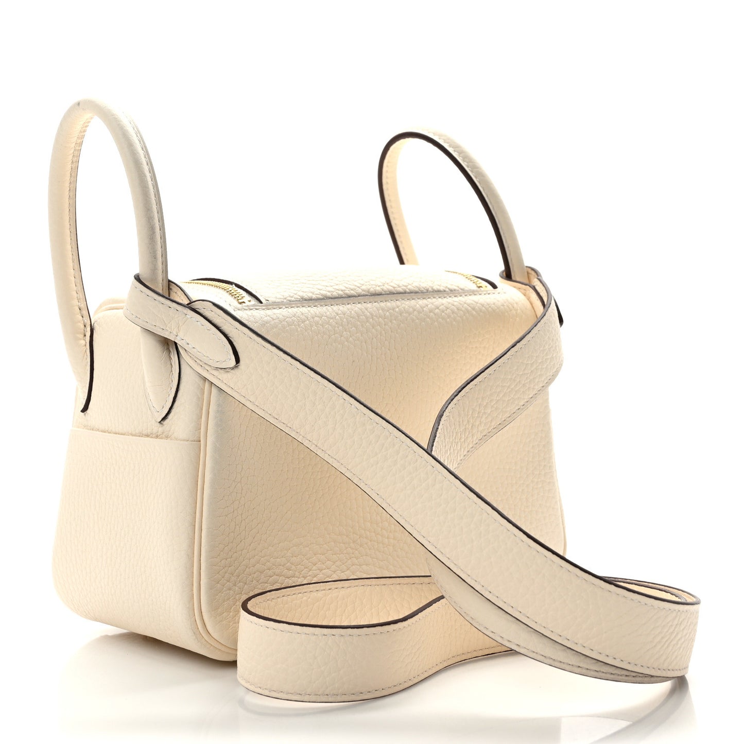 Taurillon Clemence Mini Lindy 20 Craie