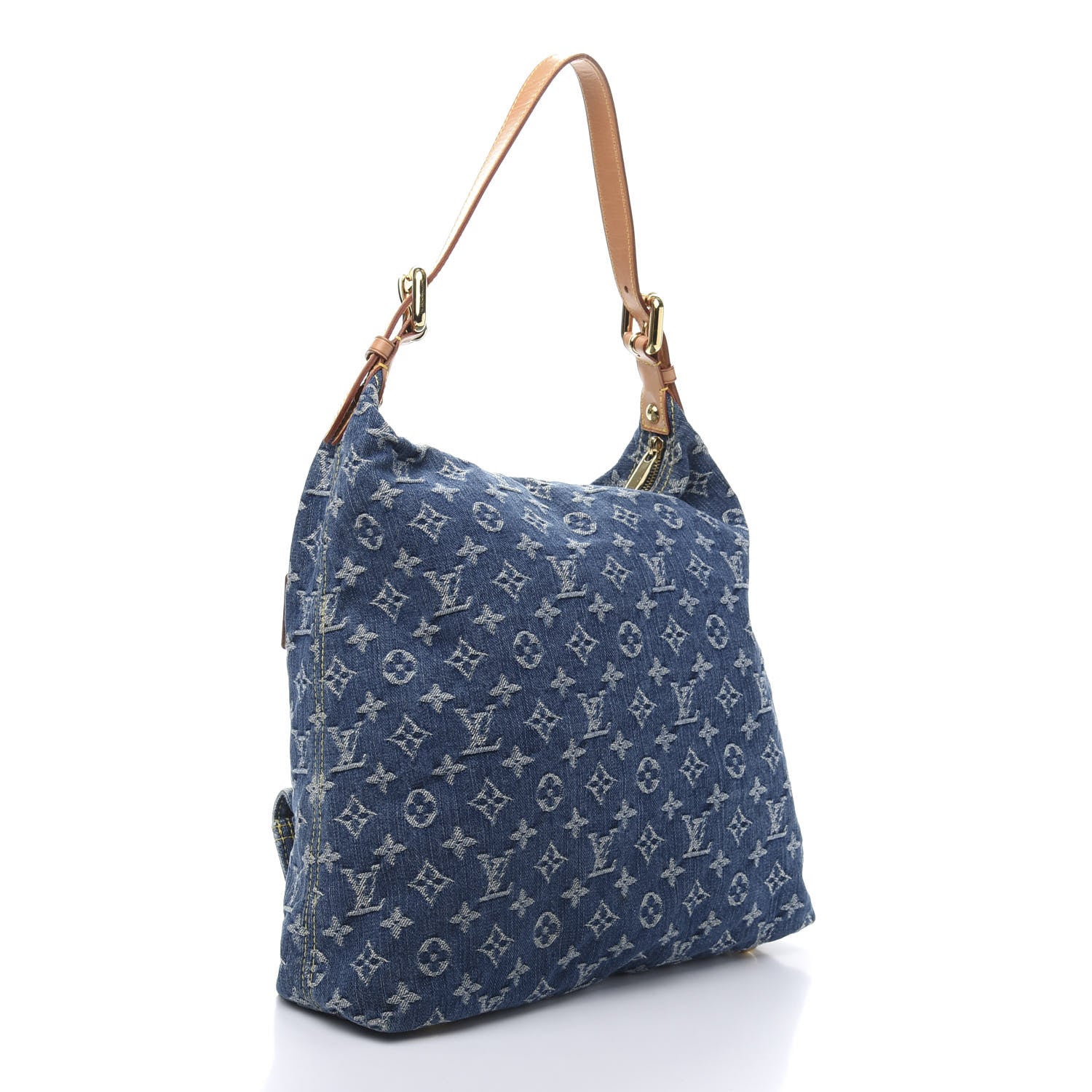 Louis Vuitton Denim Baggy GM Blue 3 of 11