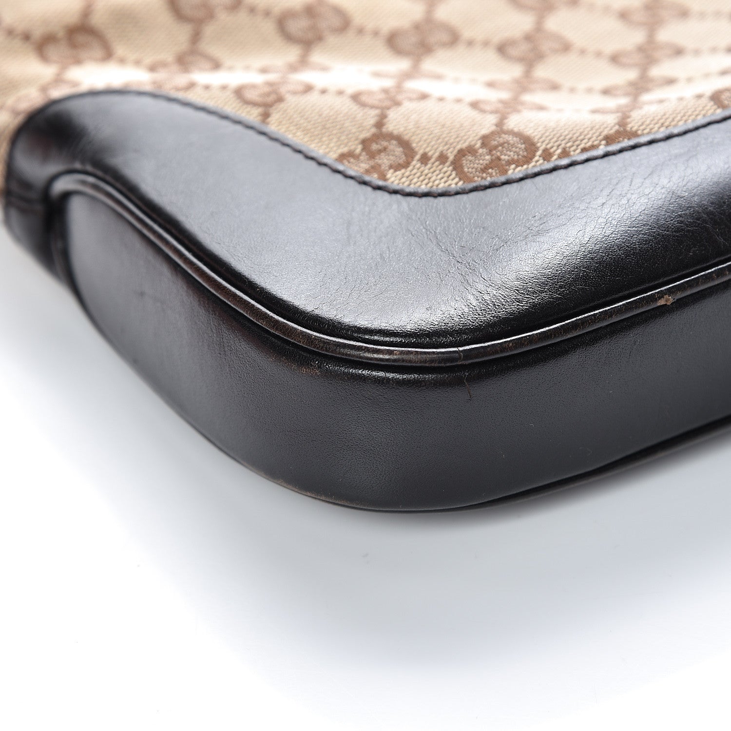 Gucci Monogram Web Jackie O Hobo Dark Brown 11 of 15