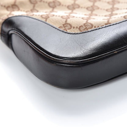 Gucci Monogram Web Jackie O Hobo Dark Brown 11 of 15