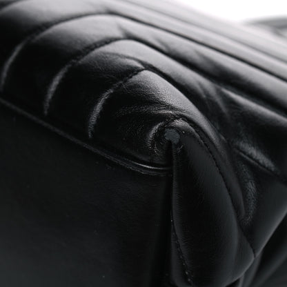 Saint Laurent Calfskin Y Quilted Monogram Medium Loulou Chain Satchel Black 10 of 10