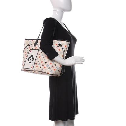 Louis Vuitton Game On Neverfull MM White 2 of 10