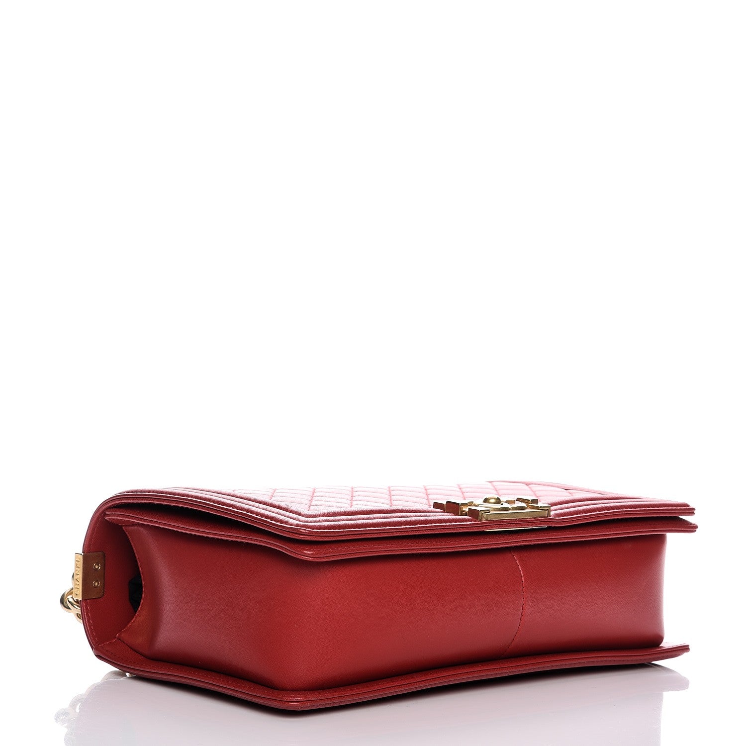Chanel Lambskin Quilted New Medium Boy Flap Red 4 of 10