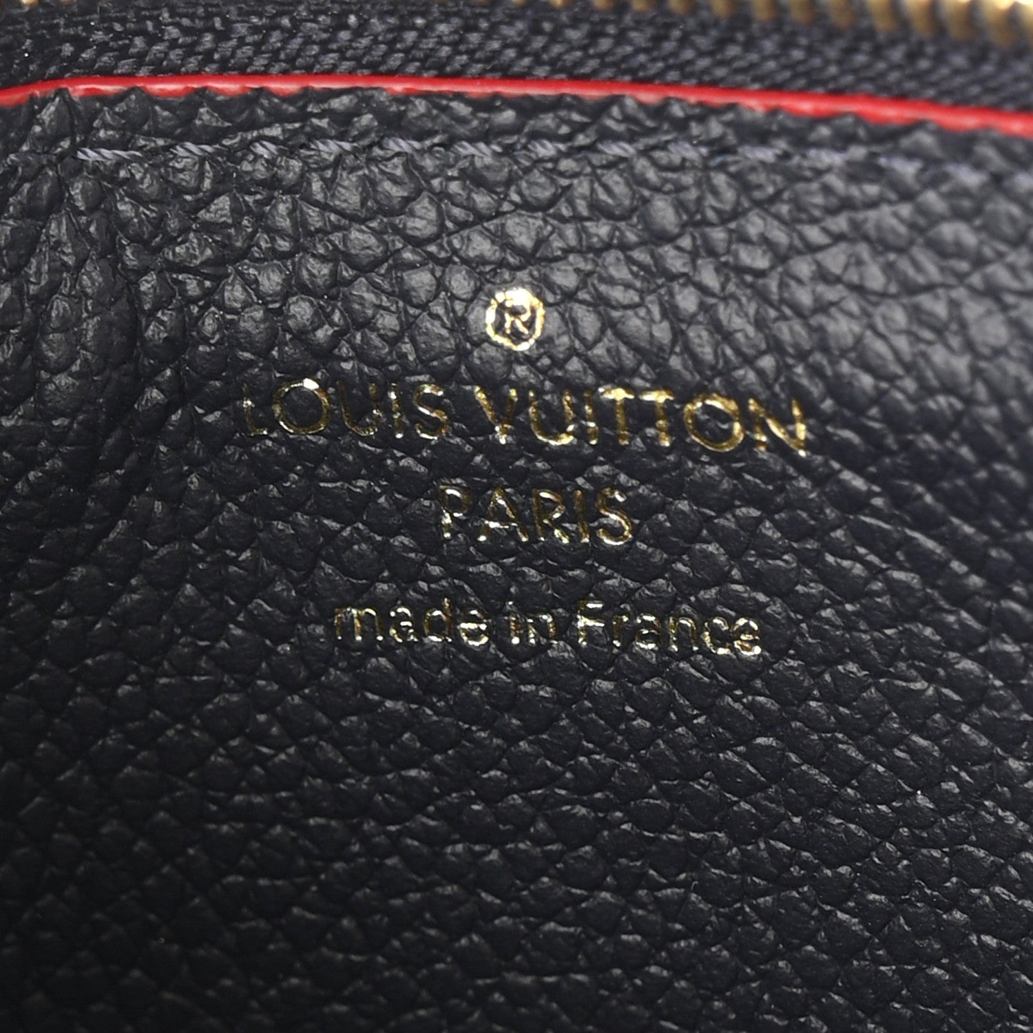 Louis Vuitton Empreinte Recto Verso Card Holder Marine Rouge 6 of 7