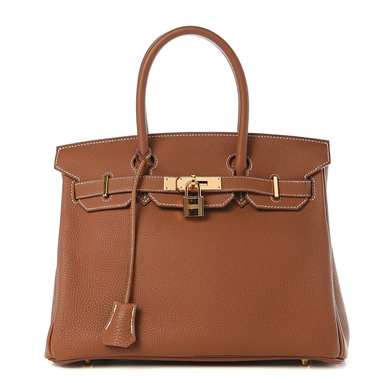 Hermes Togo Birkin 30 Gold 1 of 10