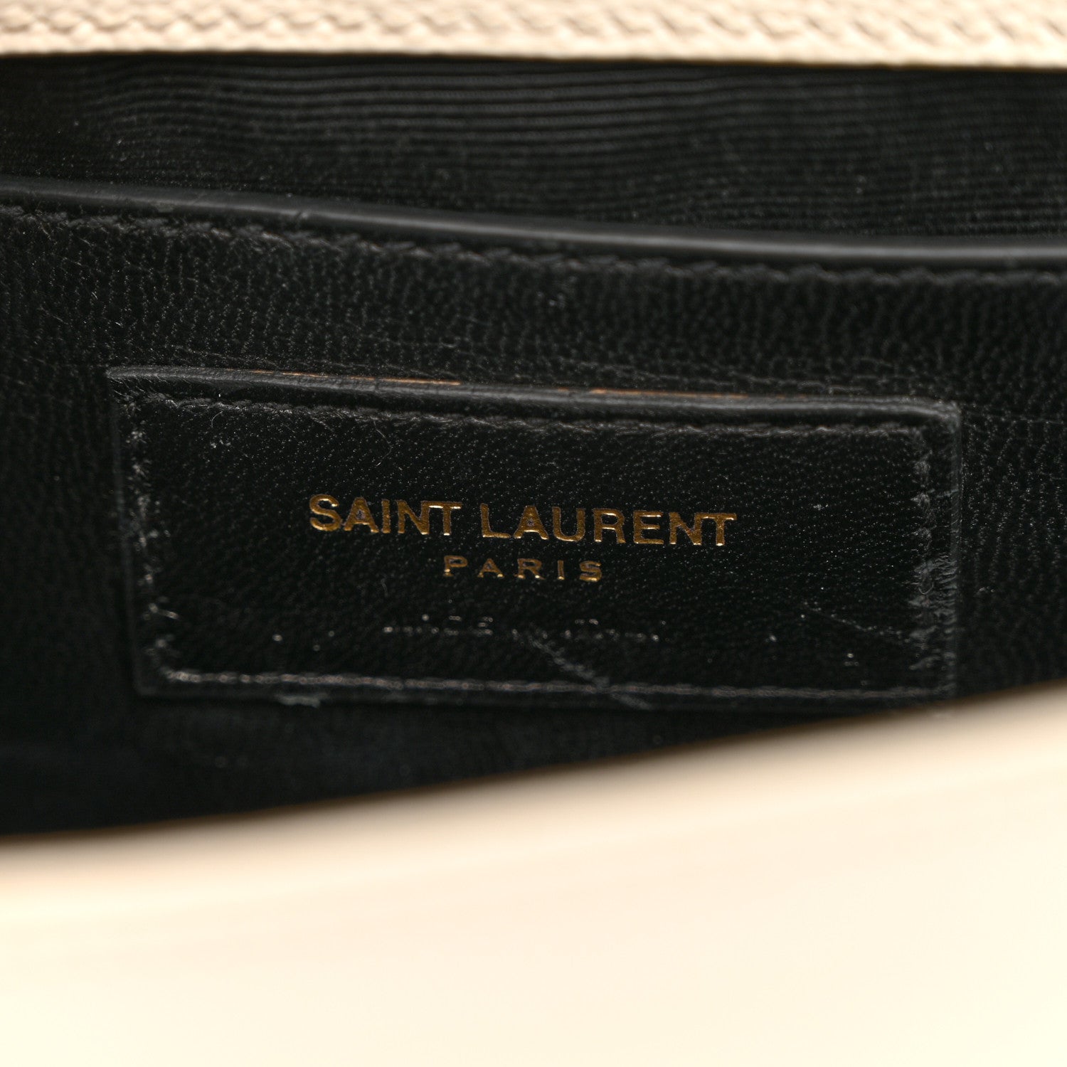 Saint Laurent Grain De Poudre Small Monogram Kate Satchel Crema Soft 6 of 11