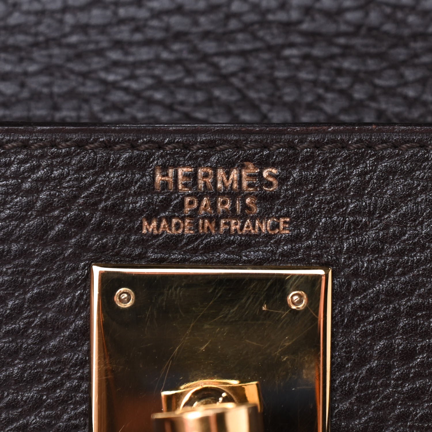 Hermes Ardennes Kelly Retourne 32 Chocolate 9 of 16