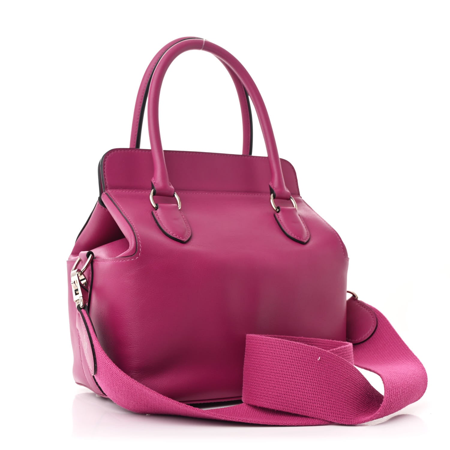 Hermes Swift Toolbox 20 Rose Pourpre 3 of 10