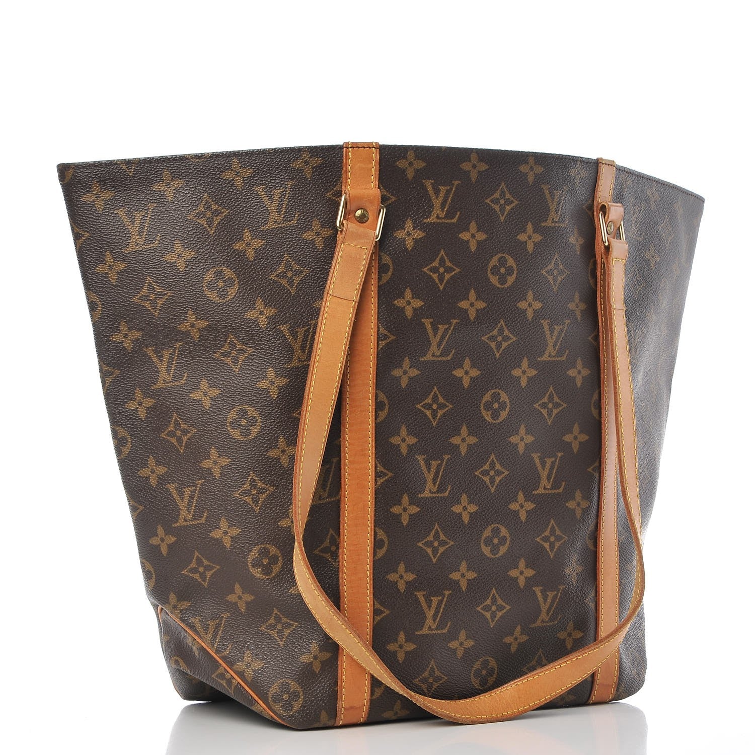 Louis Vuitton Monogram Sac Shopping Tote 3 of 9