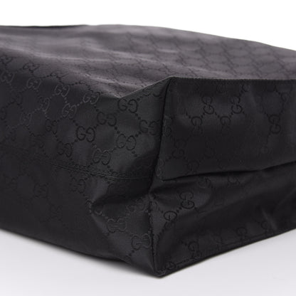 Gucci Nylon Monogram Vertical Tote Black 9 of 10