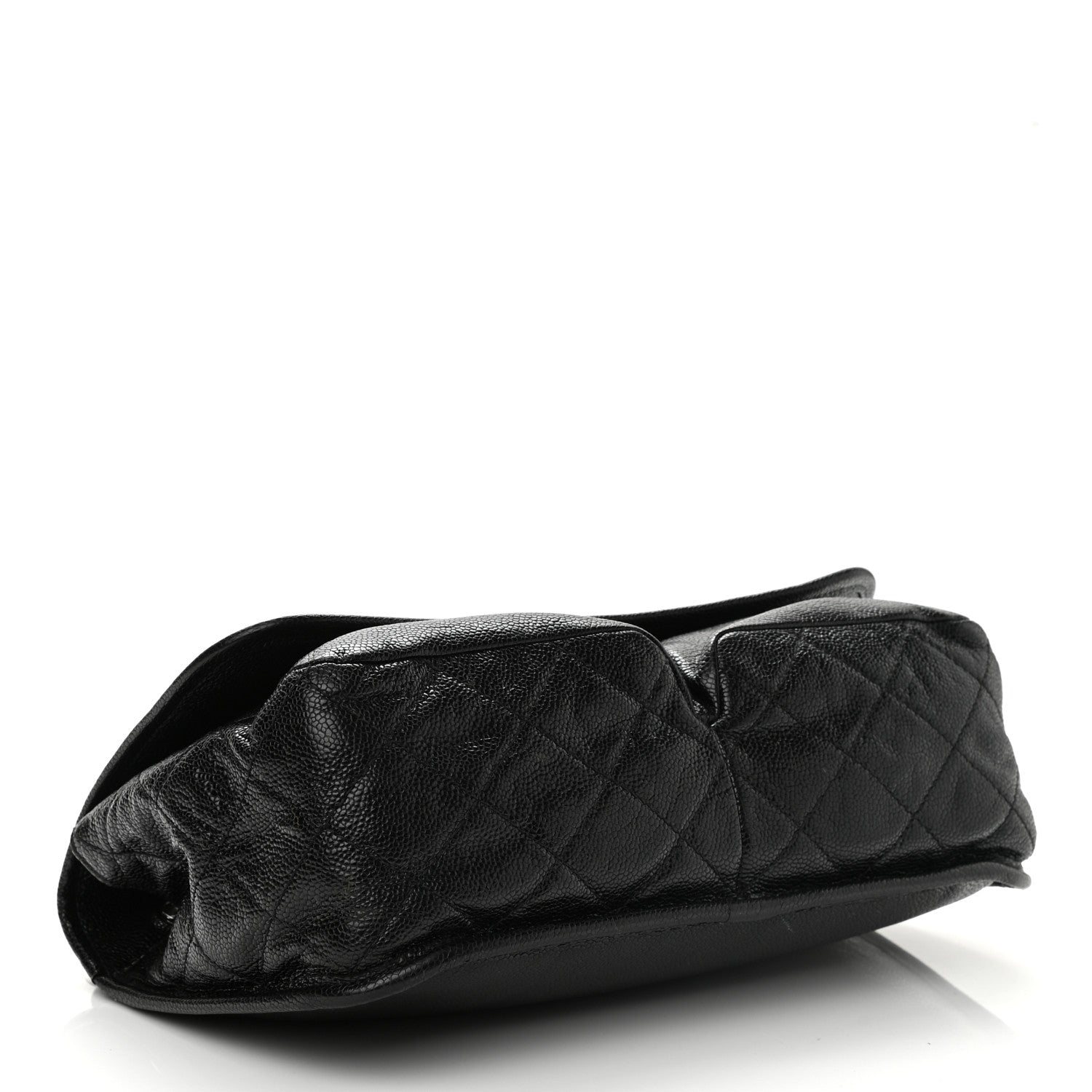 Chanel Grained Calfskin Medium Natural Beauty Flap Black 3 of 9