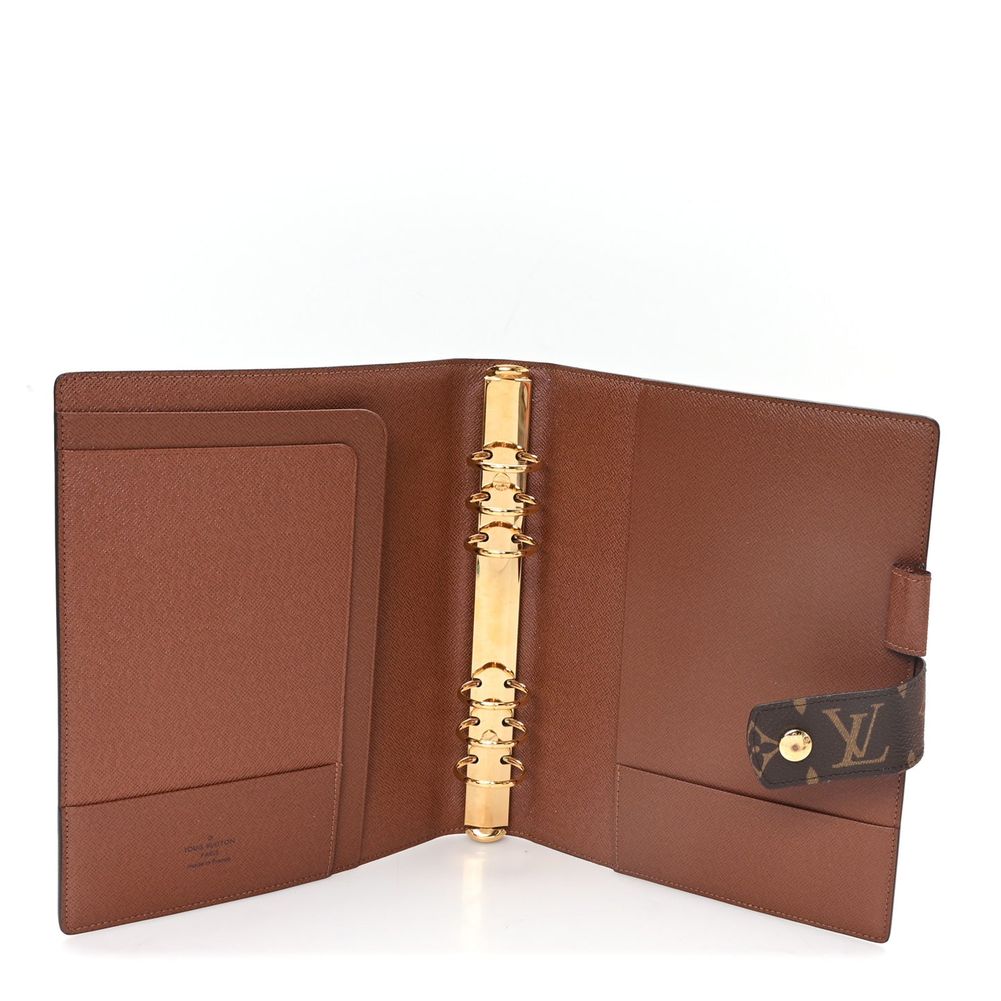 Monogram Large Ring Agenda Cover