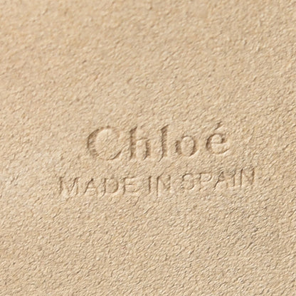 Chloe Suede Calfskin Small Faye Shoulder Bag Motty Grey 10 of 22