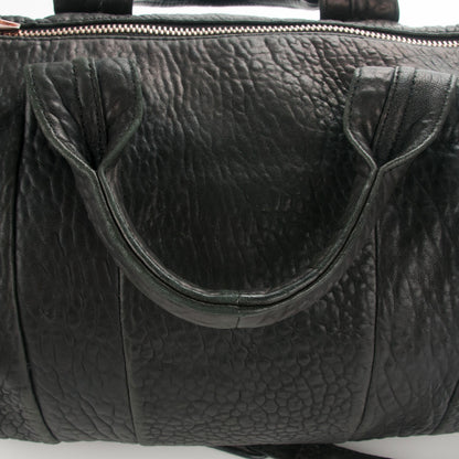 Alexander Wang Pebbled Lambskin Rocco Black Rose Gold Hardware 11 of 12