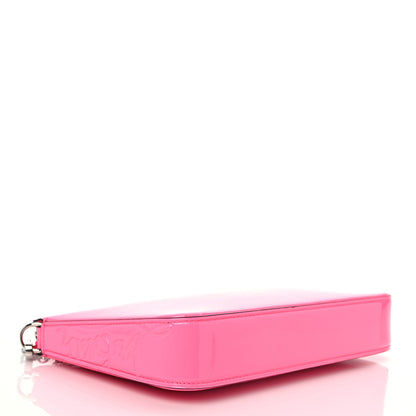 Christian Louboutin Patent Loubila Chain Clutch Piou Piou 3 of 7