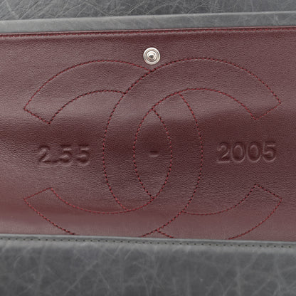 Chanel Aged Calfskin Quilted 50th Anniversary 2.55 Reissue 227 Flap Grey 13 of 17