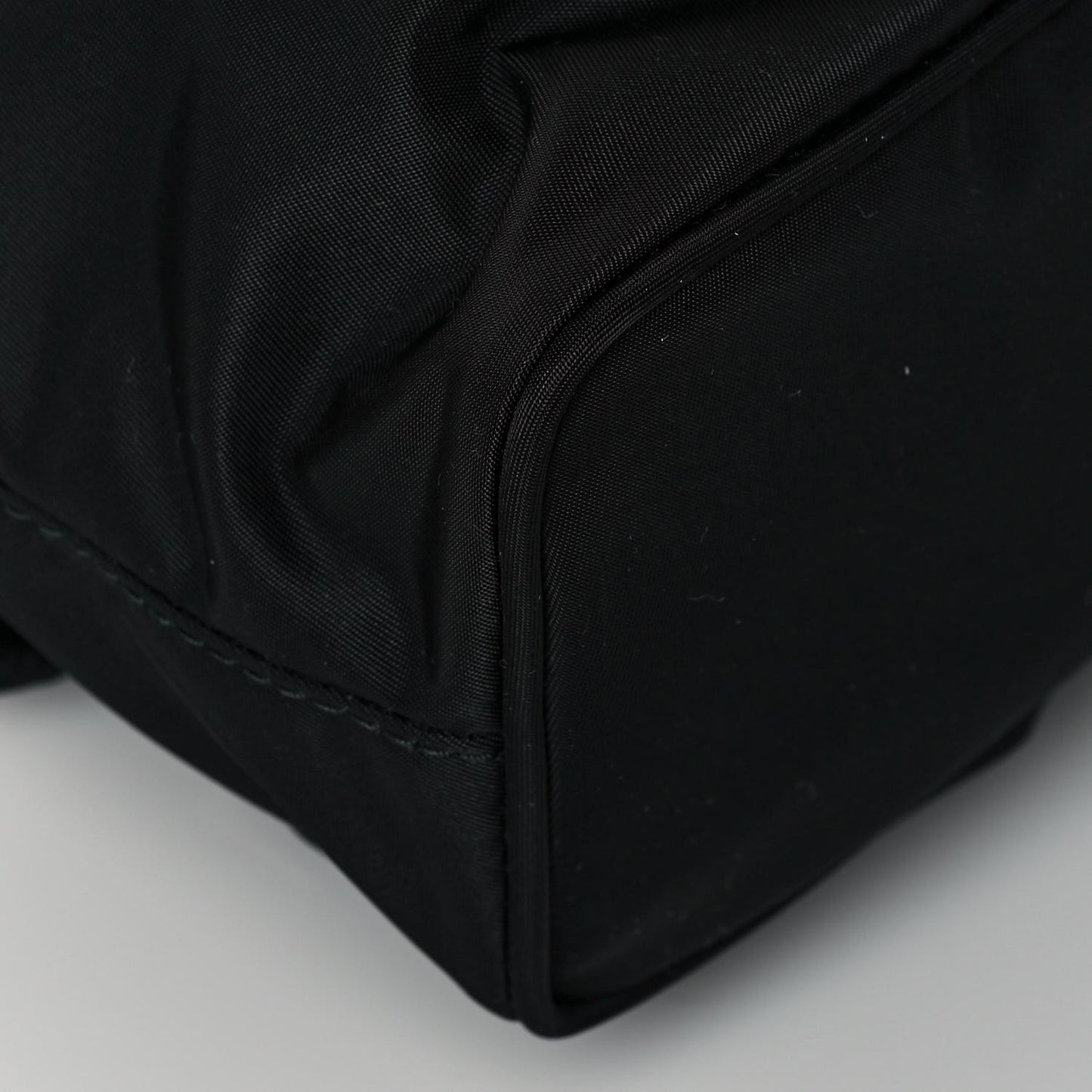 Nylon Vela Mini Crossbody Backpack Black