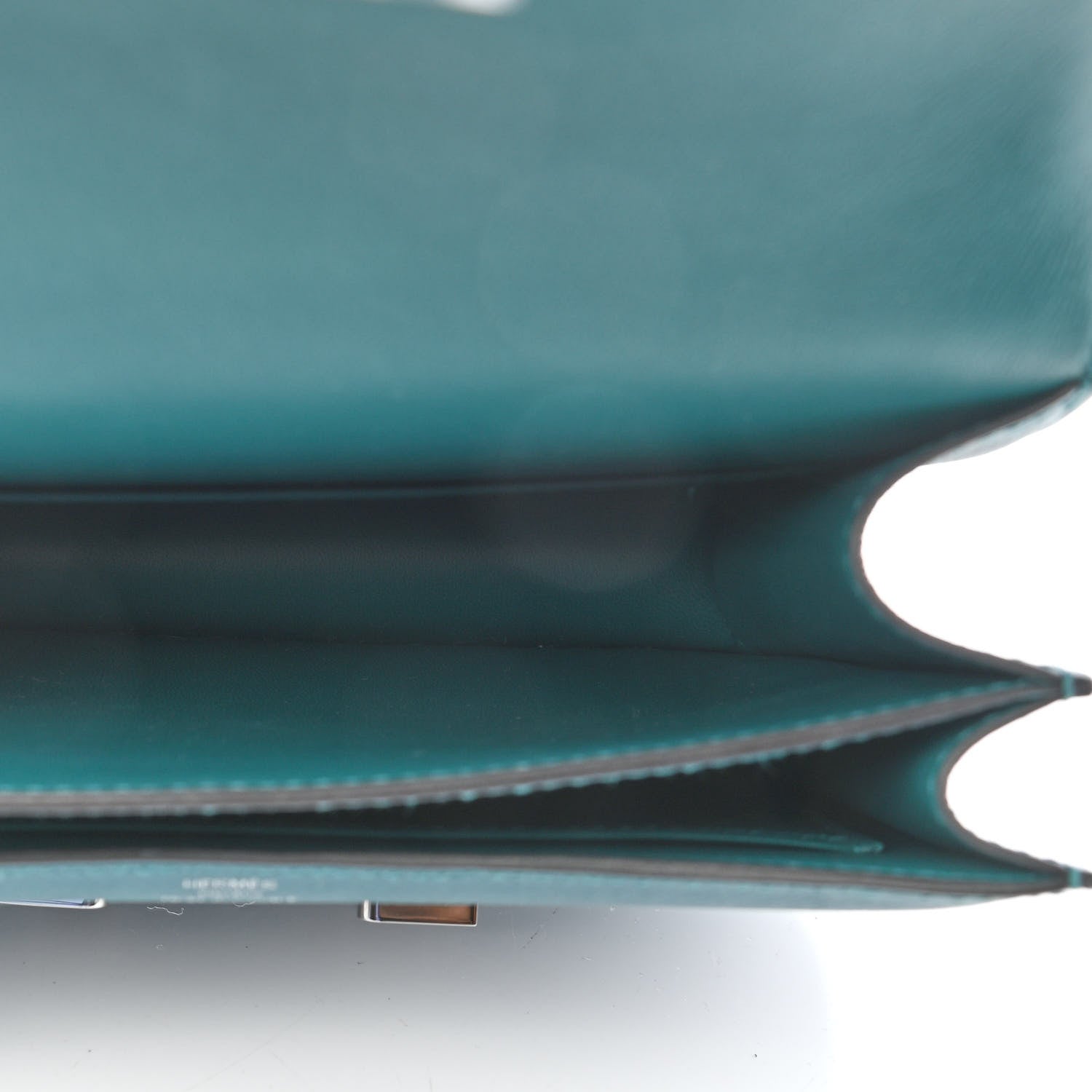Hermes Epsom Enamel Constance 18 Vert Bosphore 5 of 9